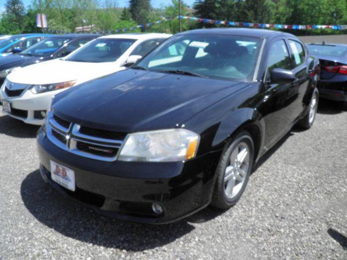 2014 BLACK Dodge Avenger SXT (1C3CDZCBXEN) with an 2.4l L4 engine, AT transmission, located at 19521 New George's Creek Rd SW, Barton, MD, 21521, (301) 463-2404, 39.524323, -79.017906 - Photo#0