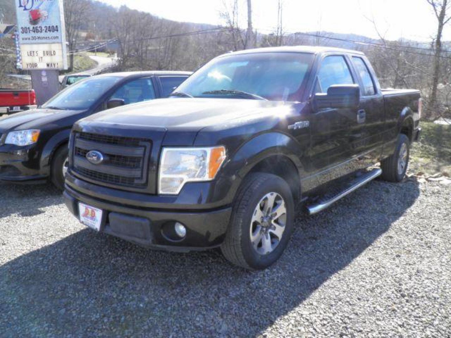 2014 BLACK Ford F-150 STX SuperCab 6.5-ft. Bed 2WD (1FTEX1CM2EK) with an 3.7L V6 engine, AT transmission, located at 19521 New George's Creek Rd SW, Barton, MD, 21521, (301) 463-2404, 39.524323, -79.017906 - Photo#0