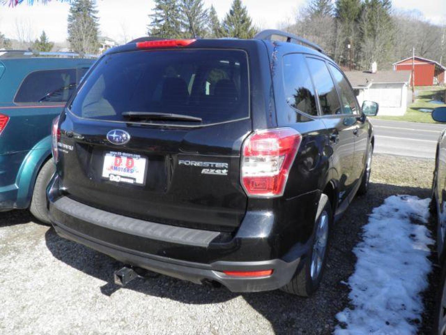 2014 BLACK Subaru Forester 2.5i Premium (JF2SJAEC5EH) with an 2.5 L4 engine, CVT transmission, located at 19521 New George's Creek Rd SW, Barton, MD, 21521, (301) 463-2404, 39.524323, -79.017906 - Photo#6