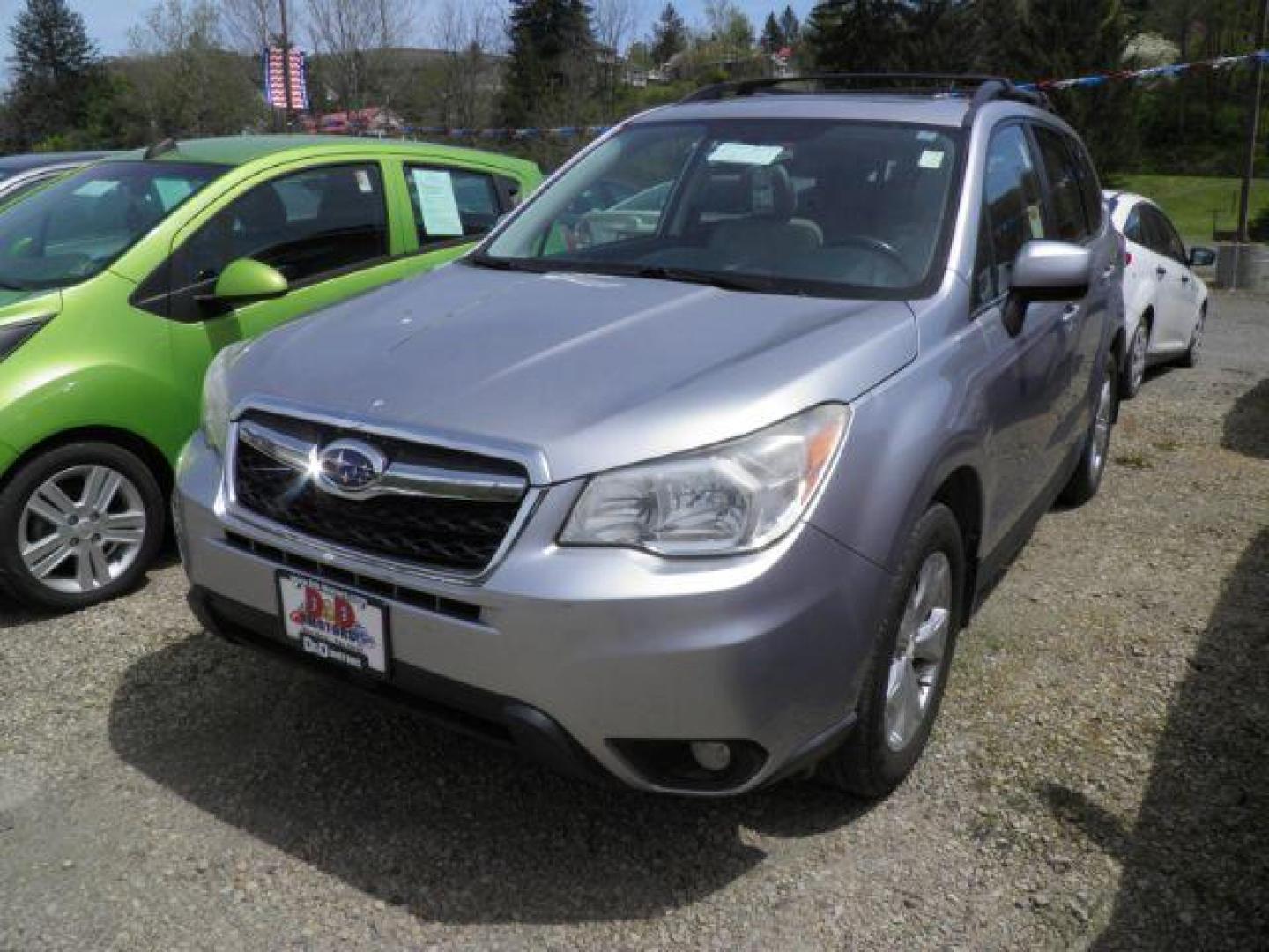 2014 GRAY Subaru Forester 2.5i Limited (JF2SJAHC9EH) with an 2.5 L4 engine, CVT transmission, located at 19521 New George's Creek Rd SW, Barton, MD, 21521, (301) 463-2404, 39.524323, -79.017906 - Photo#0