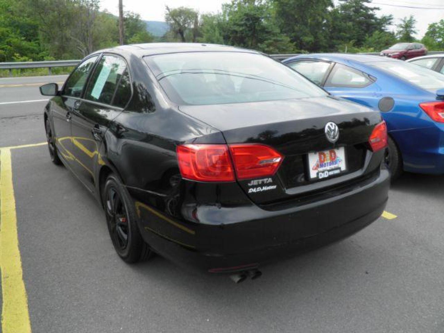 2014 BLACK Volkswagen Jetta S (3VW2K7AJXEM) with an 2.0L L4 engine, AT transmission, located at 15520 McMullen Hwy SW, Belair, MD, 21502, (301) 729-3700, 39.581375, -78.846451 - Photo#4