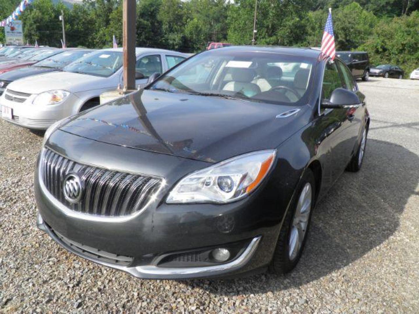 2015 GRAY Buick Regal Fleet (2G4GV5EK5F9) with an 2.4L L4 engine, AT transmission, located at 15520 McMullen Hwy SW, Belair, MD, 21502, (301) 729-3700, 39.581375, -78.846451 - Photo#0