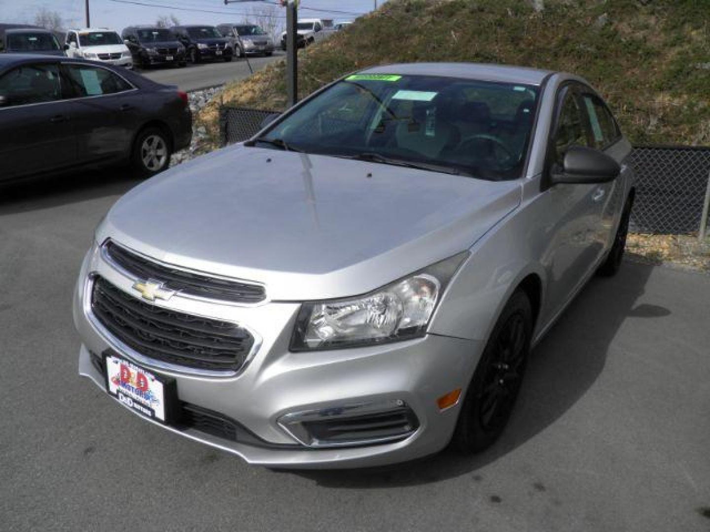 2015 SILVER Chevrolet Cruze LS Auto (1G1PA5SG6F7) with an 1.8L L4 engine, AT transmission, located at 15520 McMullen Hwy SW, Belair, MD, 21502, (301) 729-3700, 39.581375, -78.846451 - Photo#0