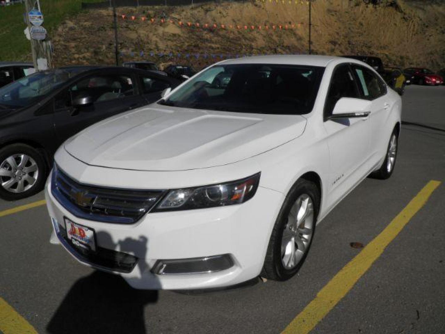 2015 WHITE Chevrolet IMPALA 1LT (2G1115SL2F9) with an 2.5 L4 engine, AT transmission, located at 15520 McMullen Hwy SW, Belair, MD, 21502, (301) 729-3700, 39.581375, -78.846451 - Photo#0