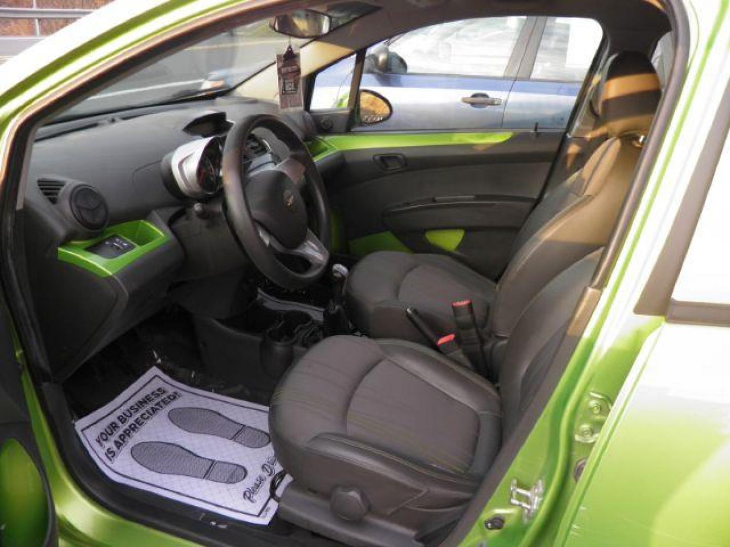 2015 GREEN Chevrolet Spark LS Manual (KL8CA6S9XFC) with an 1.2l L4 engine, 5SP transmission, located at 19521 New George's Creek Rd SW, Barton, MD, 21521, (301) 463-2404, 39.524323, -79.017906 - Photo#1