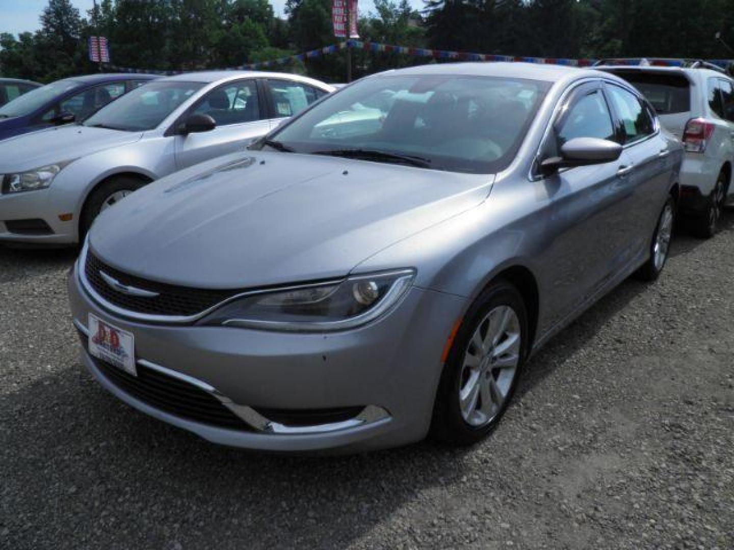 2015 SILVER Chrysler 200 Limited (1C3CCCAB1FN) with an 2.4L L4 engine, AT transmission, located at 19521 New George's Creek Rd SW, Barton, MD, 21521, (301) 463-2404, 39.524323, -79.017906 - Photo#0