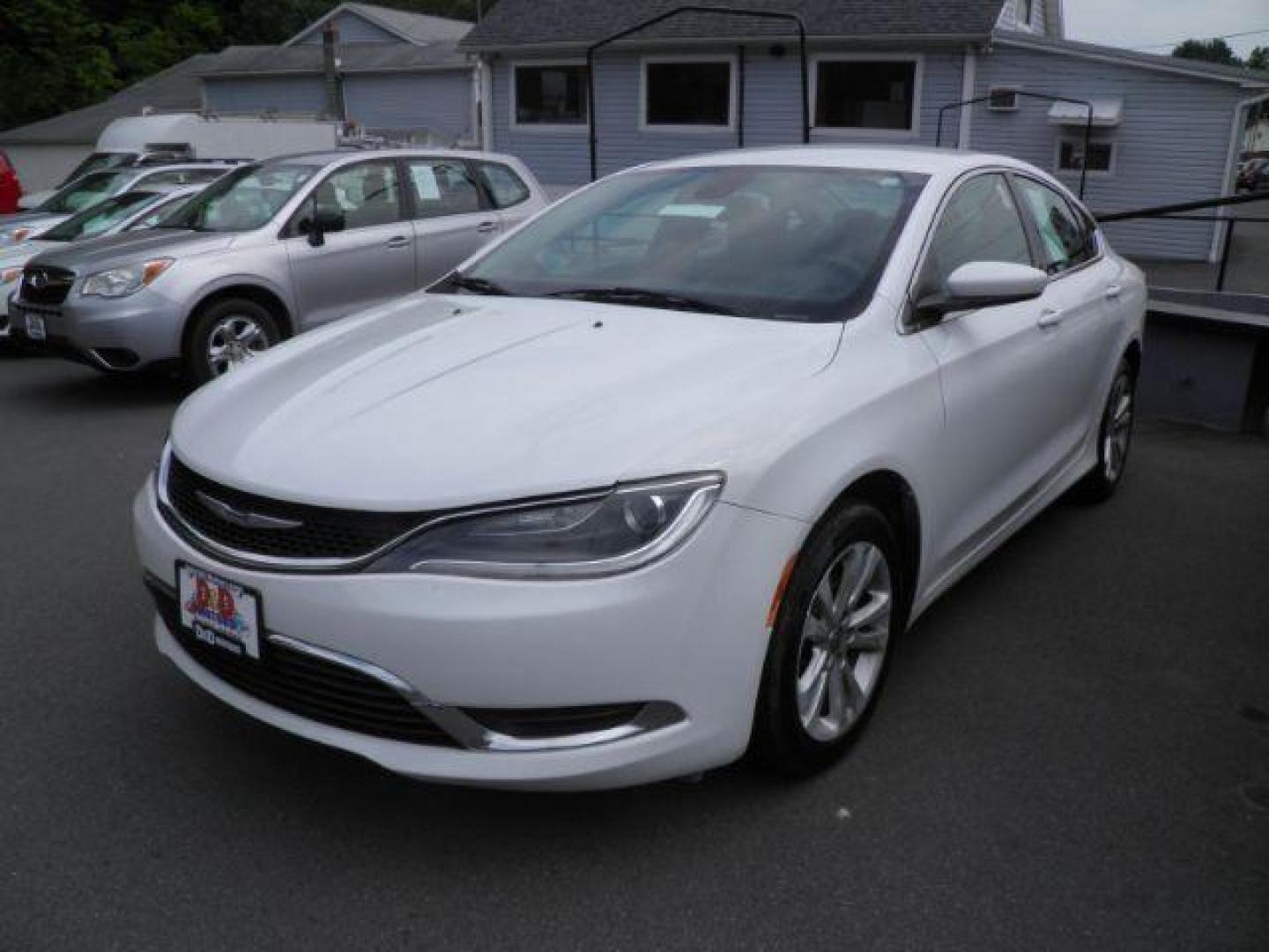 2015 WHITE Chrysler 200 4DR (1C3CCCAB4FN) with an 2.4L L4 engine, AT transmission, located at 15520 McMullen Hwy SW, Belair, MD, 21502, (301) 729-3700, 39.581375, -78.846451 - Photo#0