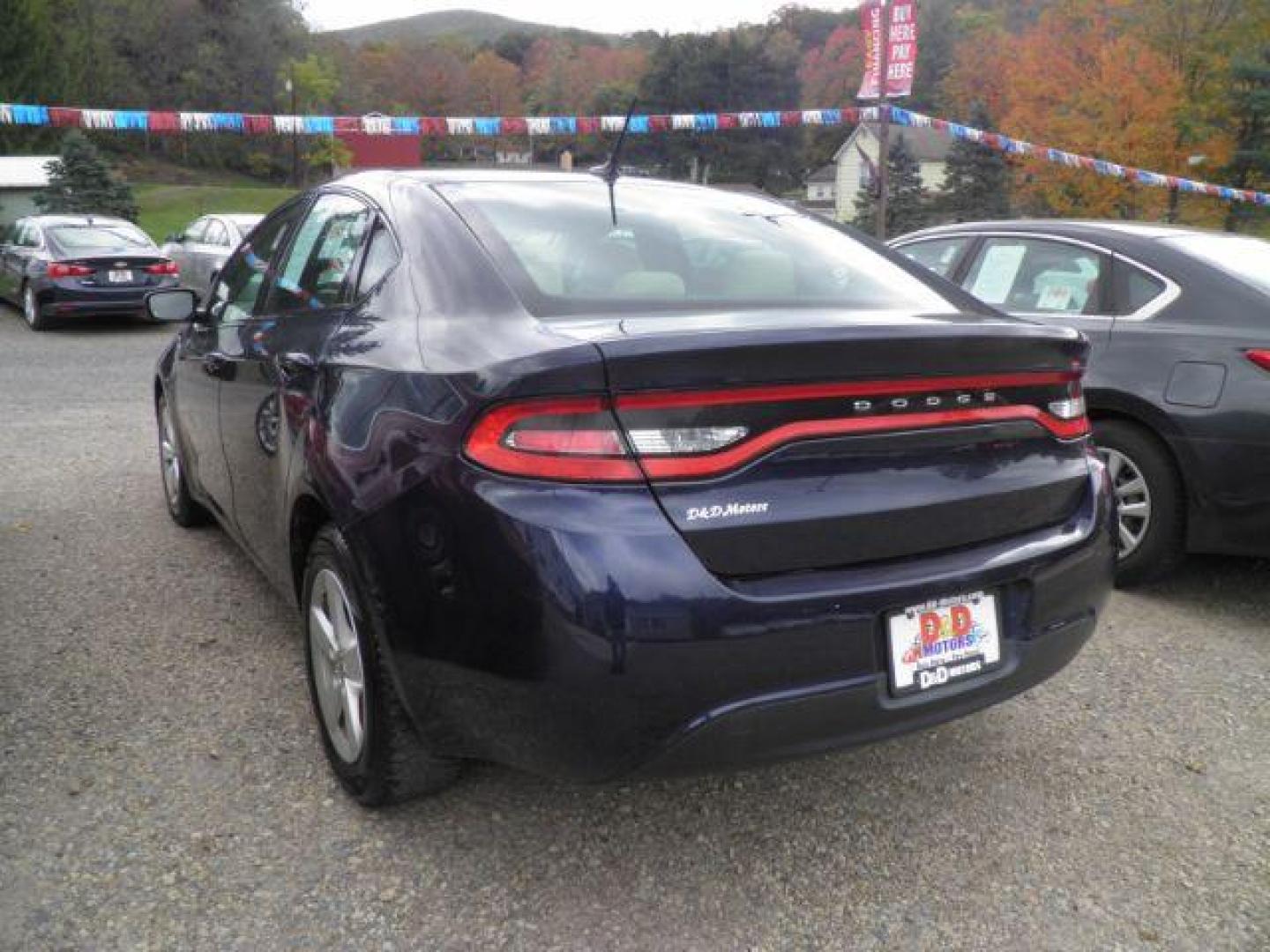 2015 BLUE Dodge Dart SXT (1C3CDFBB8FD) with an 2.4l L4 engine, AT transmission, located at 19521 New George's Creek Rd SW, Barton, MD, 21521, (301) 463-2404, 39.524323, -79.017906 - Photo#4