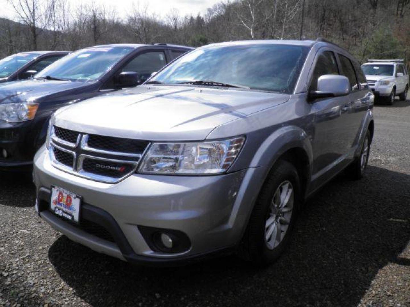 2015 SILVER Dodge Journey SXT (3C4PDCBG9FT) with an 3.6L V6 engine, AT transmission, located at 15520 McMullen Hwy SW, Belair, MD, 21502, (301) 729-3700, 39.581375, -78.846451 - Photo#0