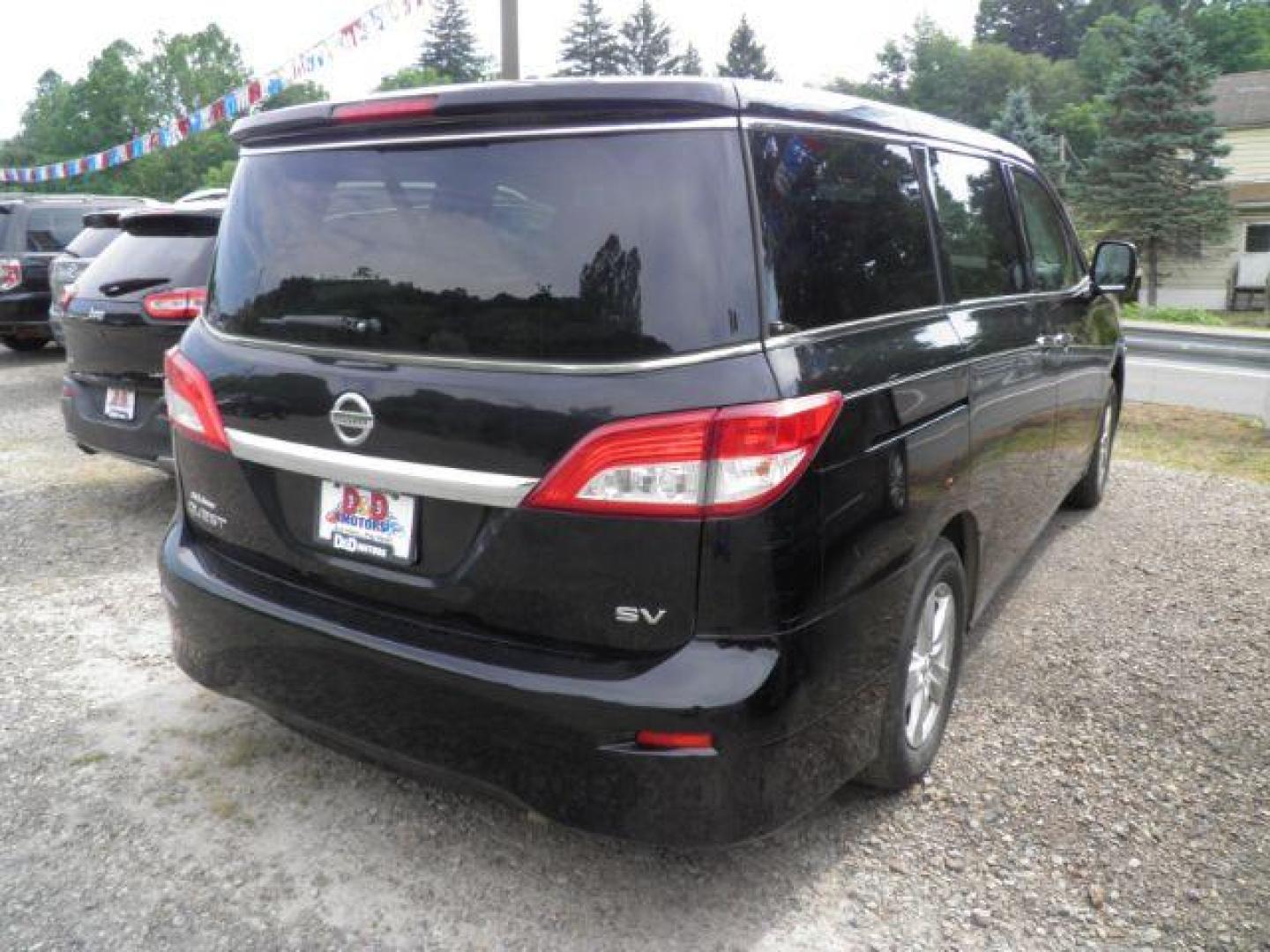 2015 BLACK Nissan Quest S (JN8AE2KP6F9) with an 3.5L V6 engine, CVT transmission, located at 19521 New George's Creek Rd SW, Barton, MD, 21521, (301) 463-2404, 39.524323, -79.017906 - Photo#5