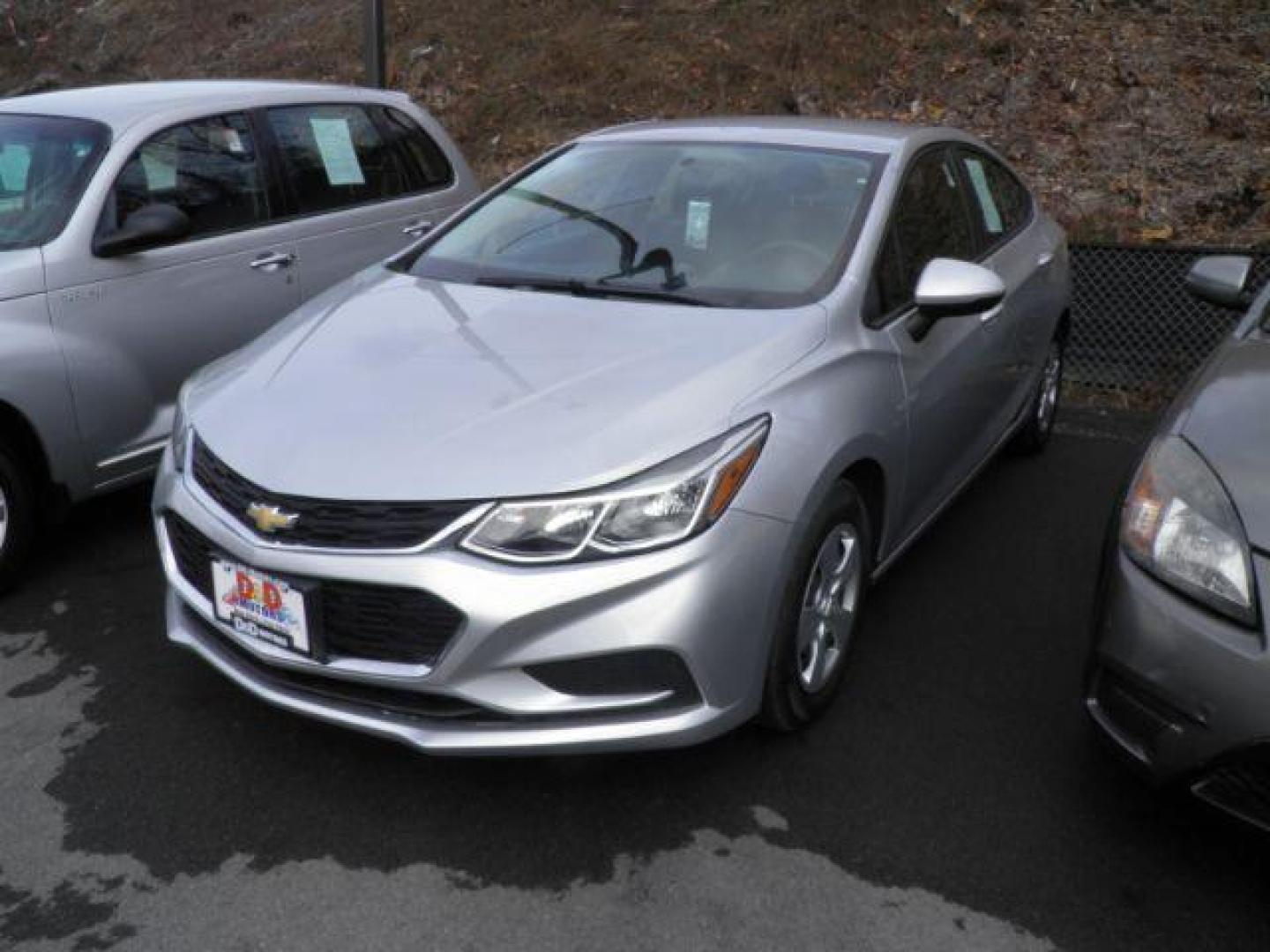 2016 SILVER Chevrolet Cruze LS Manual (1G1BB5SM4G7) with an 1.4L 4L engine, 6SP transmission, located at 15520 McMullen Hwy SW, Belair, MD, 21502, (301) 729-3700, 39.581375, -78.846451 - Photo#0