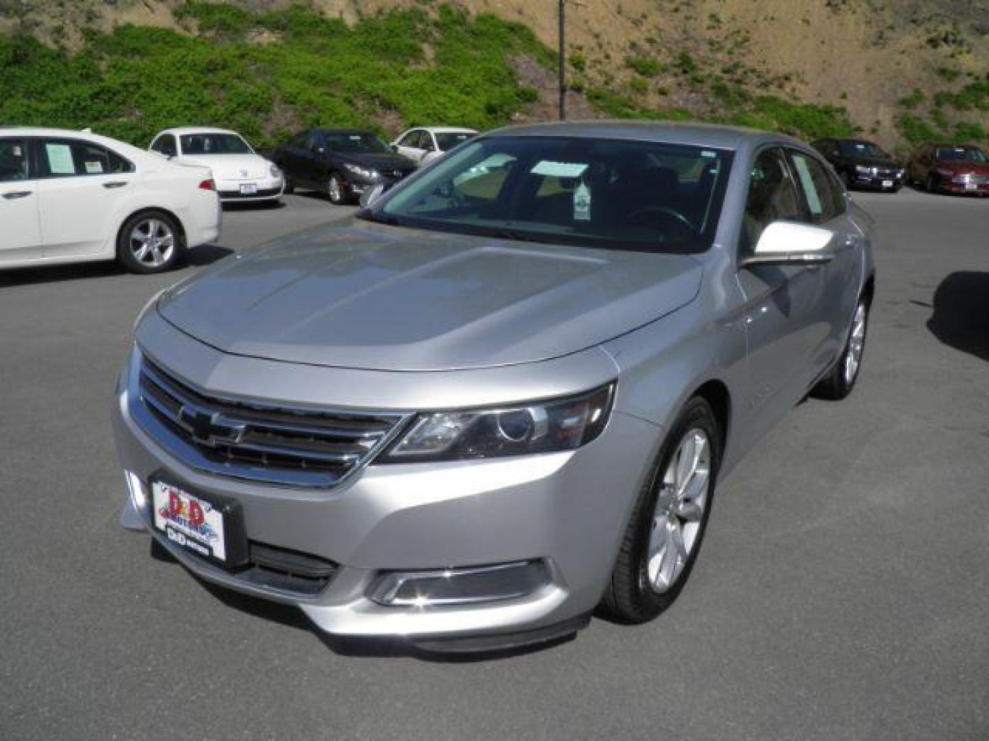 2016 SILVER Chevrolet Impala LT (2G1115S30G9) with an 3.6L V6 engine, AT transmission, located at 19521 New George's Creek Rd SW, Barton, MD, 21521, (301) 463-2404, 39.524323, -79.017906 - Photo#0