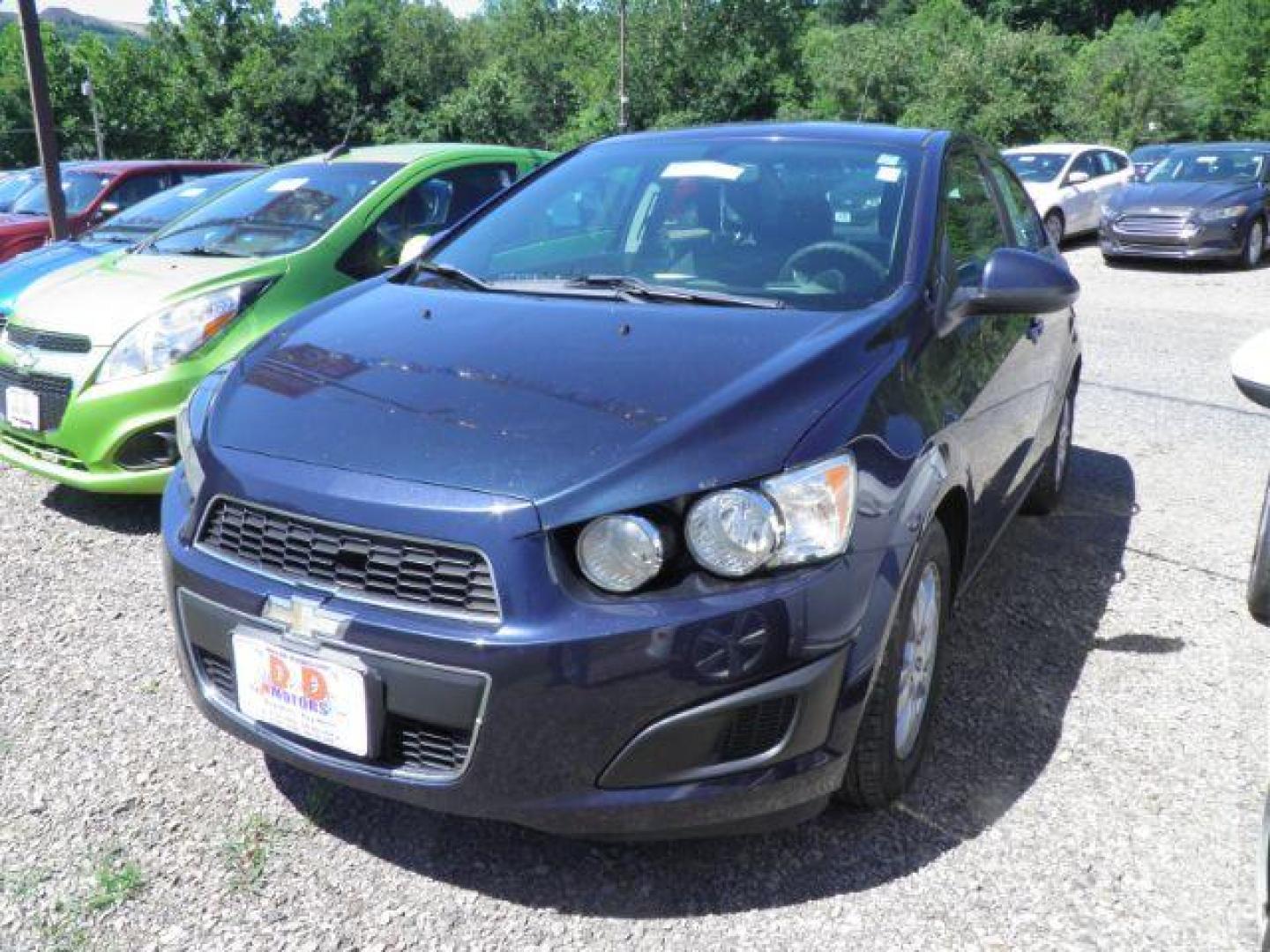 2016 BLUE Chevrolet Sonic LT Auto Sedan (1G1JC5SH8G4) with an 1.8L L4 engine, AT transmission, located at 19521 New George's Creek Rd SW, Barton, MD, 21521, (301) 463-2404, 39.524323, -79.017906 - Photo#0