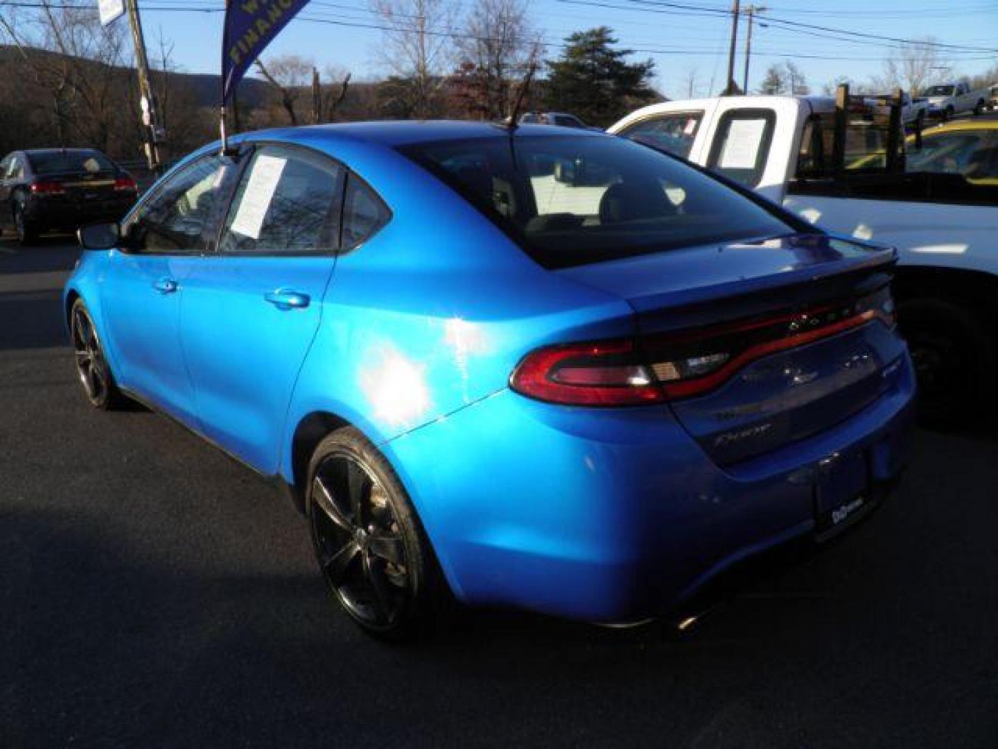 2016 BLUE DODGE DART SXT (1C3CDFBB3GD) with an 2.4l L4 engine, AT transmission, located at 15520 McMullen Hwy SW, Belair, MD, 21502, (301) 729-3700, 39.581375, -78.846451 - Photo#4