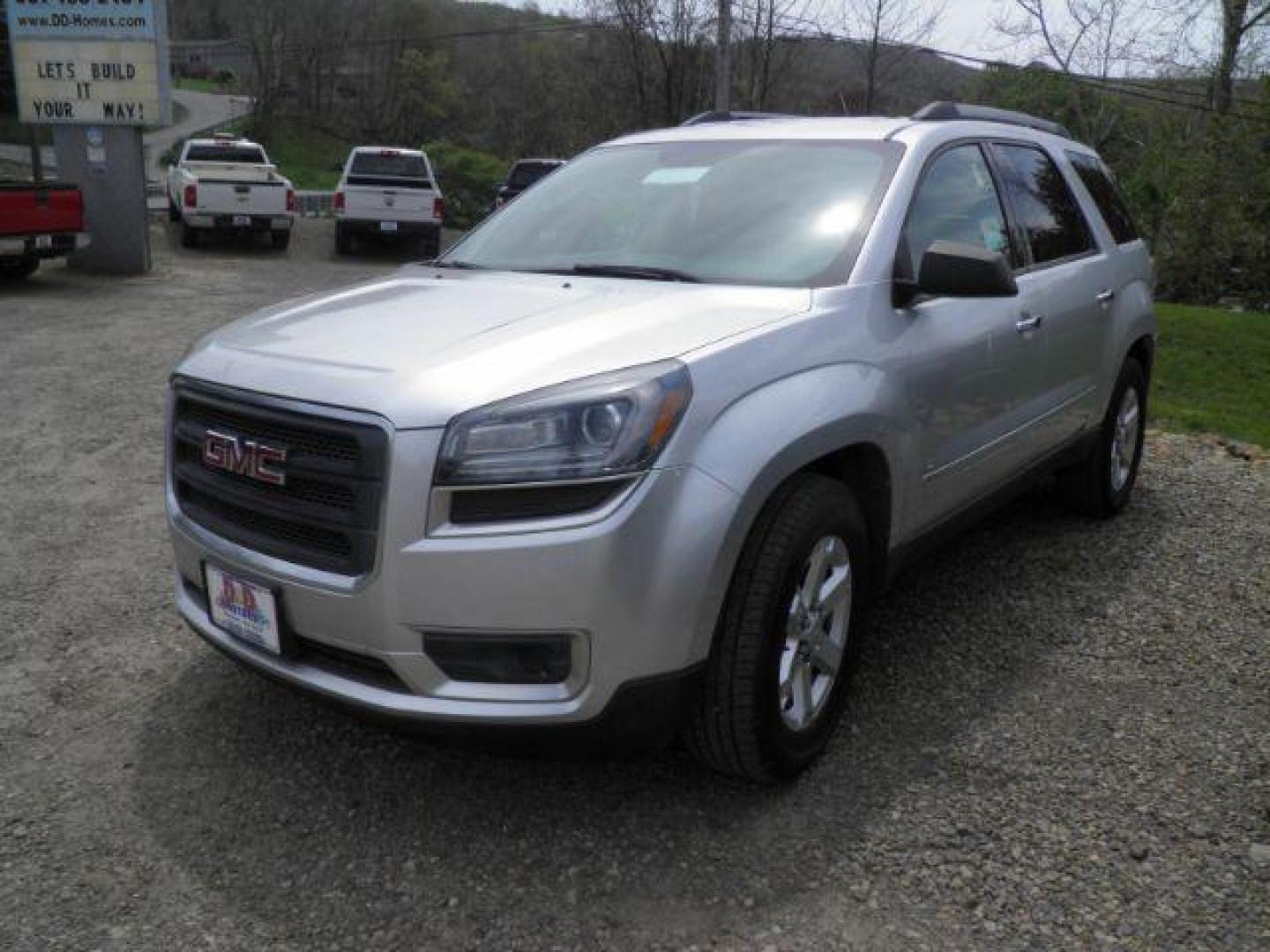 2016 GRAY GMC Acadia SLE-1 AWD (1GKKVNED7GJ) with an 3.6L V6 engine, AT transmission, located at 15520 McMullen Hwy SW, Belair, MD, 21502, (301) 729-3700, 39.581375, -78.846451 - Photo#0