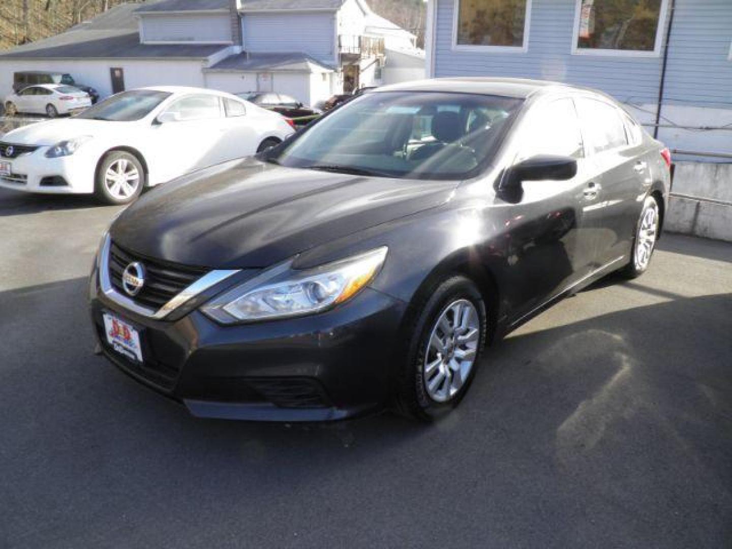 2016 BLACK Nissan Altima 2.5 S (1N4AL3APXGN) with an 2.5 L4 engine, AT transmission, located at 19521 New George's Creek Rd SW, Barton, MD, 21521, (301) 463-2404, 39.524323, -79.017906 - Photo#0