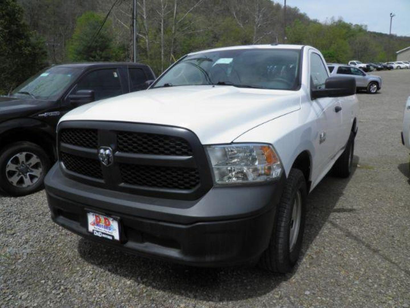 2016 WHITE RAM 1500 Tradesman Regular Cab LWB 4WD (3C6JR7DG2GG) with an 3.6L V6 engine, AT transmission, located at 19521 New George's Creek Rd SW, Barton, MD, 21521, (301) 463-2404, 39.524323, -79.017906 - Photo#0