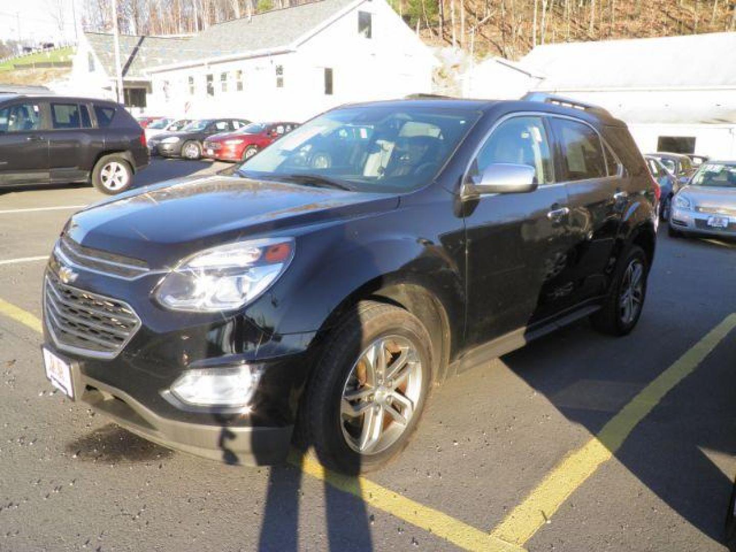 2017 BLACK Chevrolet EQUINOX Premier AWD (2GNFLGE36H6) with an 3.6L V6 engine, AT transmission, located at 15520 McMullen Hwy SW, Belair, MD, 21502, (301) 729-3700, 39.581375, -78.846451 - Photo#0