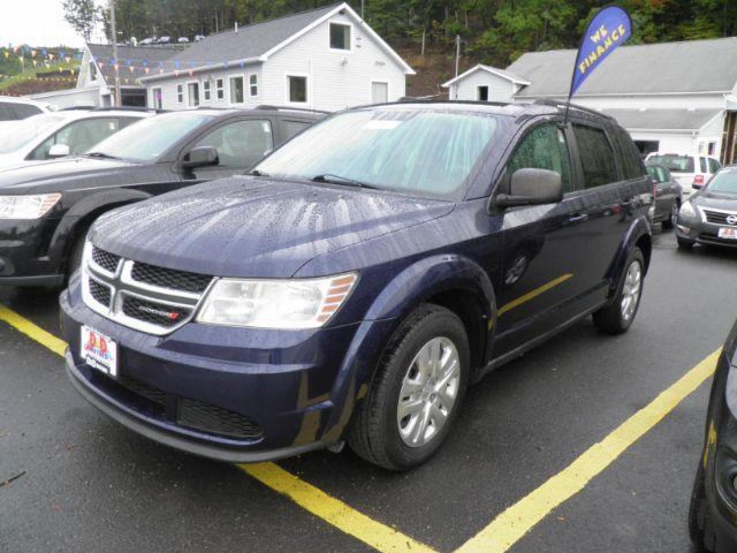 2017 BLUE DODGE JOURNEY SE (3C4PDCAB4HT) with an 2.4L L4 engine, AT transmission, located at 15520 McMullen Hwy SW, Belair, MD, 21502, (301) 729-3700, 39.581375, -78.846451 - Photo#0