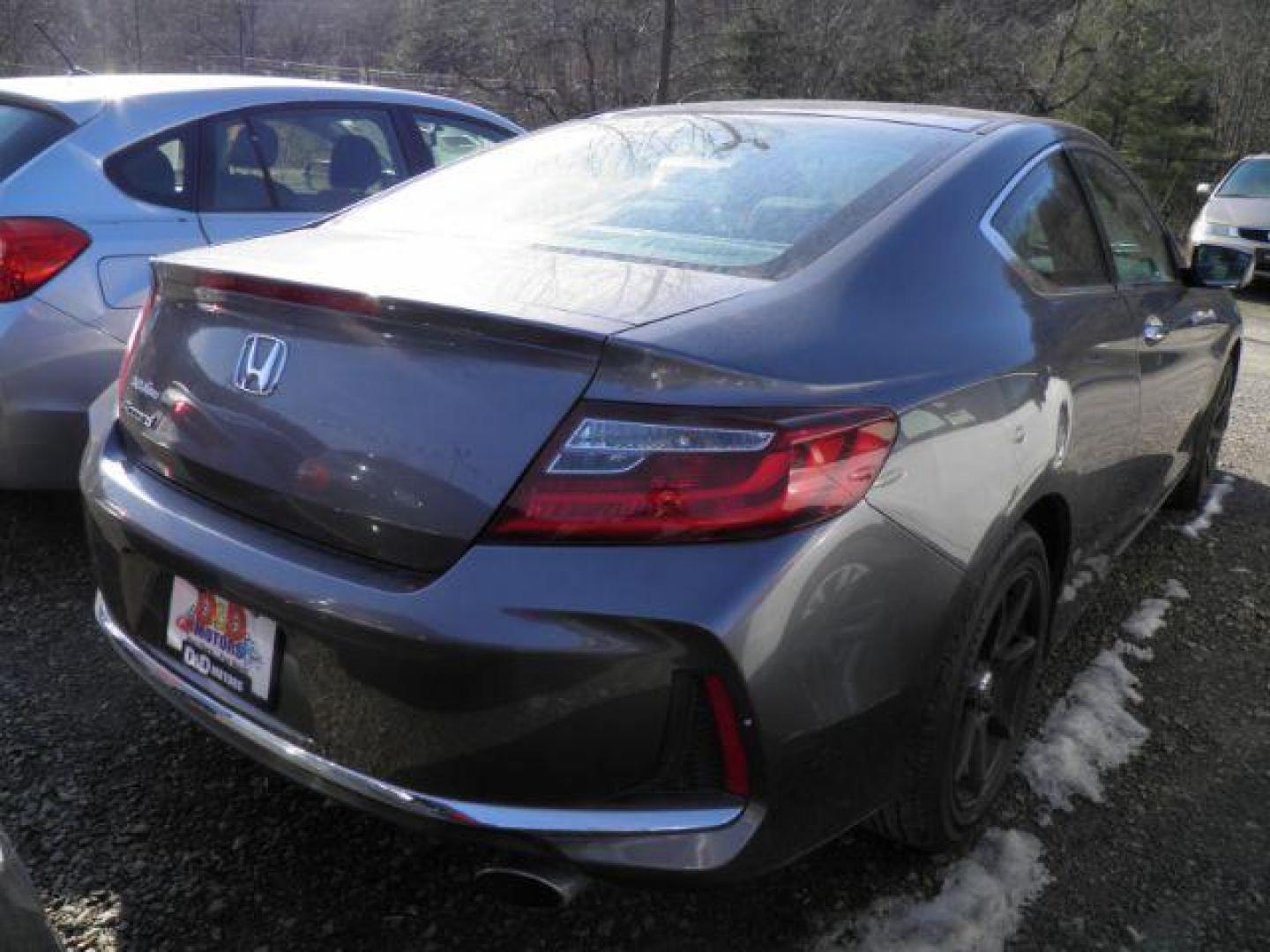 2017 GRAY Honda Accord LX-S Coupe CVT (1HGCT1B36HA) with an 2.4L L4 engine, CVT transmission, located at 19521 New George's Creek Rd SW, Barton, MD, 21521, (301) 463-2404, 39.524323, -79.017906 - Photo#3