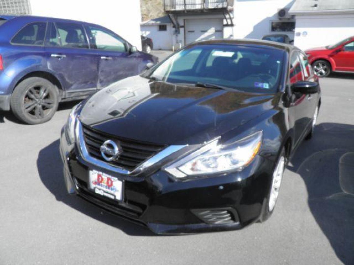 2017 BLACK Nissan Altima 2.5 (1N4AL3AP0HC) with an 2.5L L4 DOHC 16V engine, AT transmission, located at 19521 New George's Creek Rd SW, Barton, MD, 21521, (301) 463-2404, 39.524323, -79.017906 - Photo#0