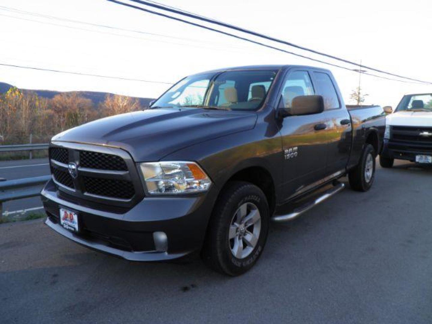 2017 GRAY RAM 1500 Tradesman Quad Cab 4WD (1C6RR7FG0HS) with an 3.5L V6 engine, AT transmission, located at 15520 McMullen Hwy SW, Belair, MD, 21502, (301) 729-3700, 39.581375, -78.846451 - Photo#0