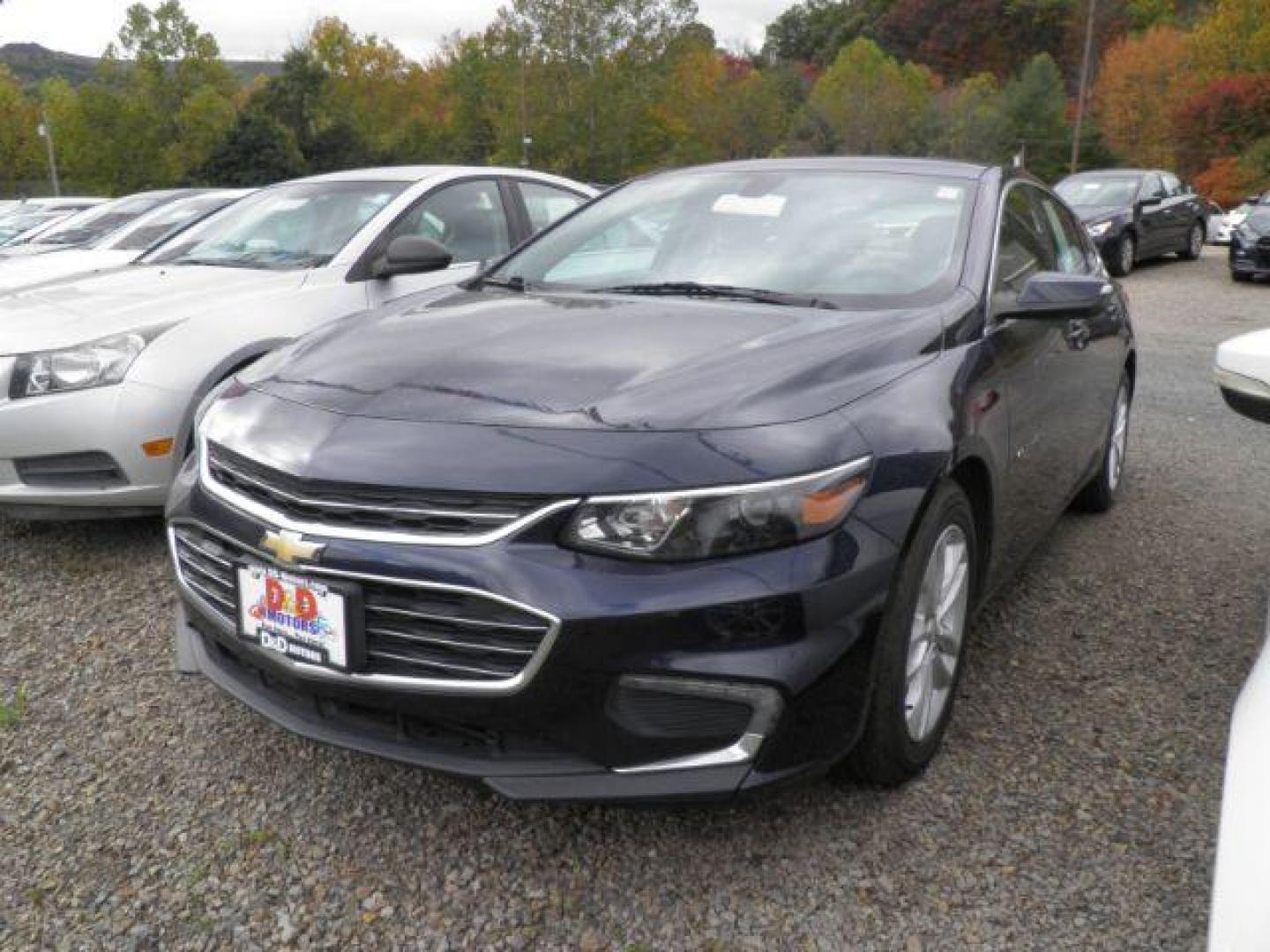 2018 BLUE Chevrolet Malibu LT (1G1ZD5ST2JF) with an 1.5L L4 engine, AT transmission, located at 19521 New George's Creek Rd SW, Barton, MD, 21521, (301) 463-2404, 39.524323, -79.017906 - Photo#0