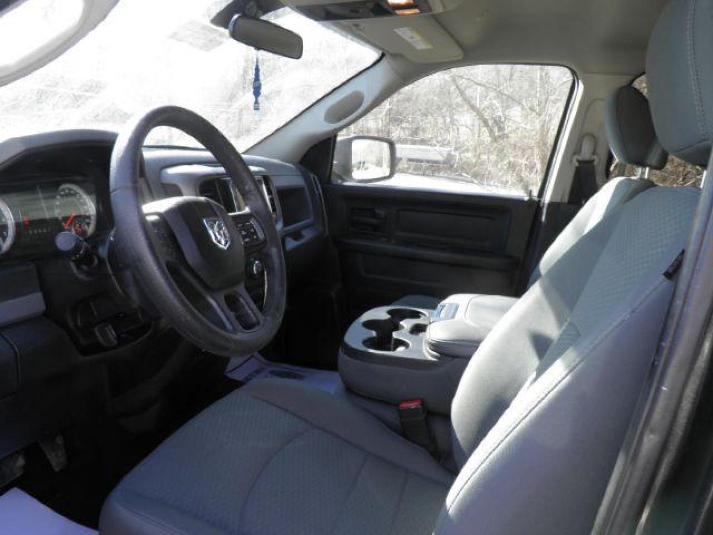 2018 BLACK RAM 1500 Tradesman Quad Cab 4WD (1C6RR7FG0JS) with an 3.6L V6 engine, AT transmission, located at 19521 New George's Creek Rd SW, Barton, MD, 21521, (301) 463-2404, 39.524323, -79.017906 - Photo#1