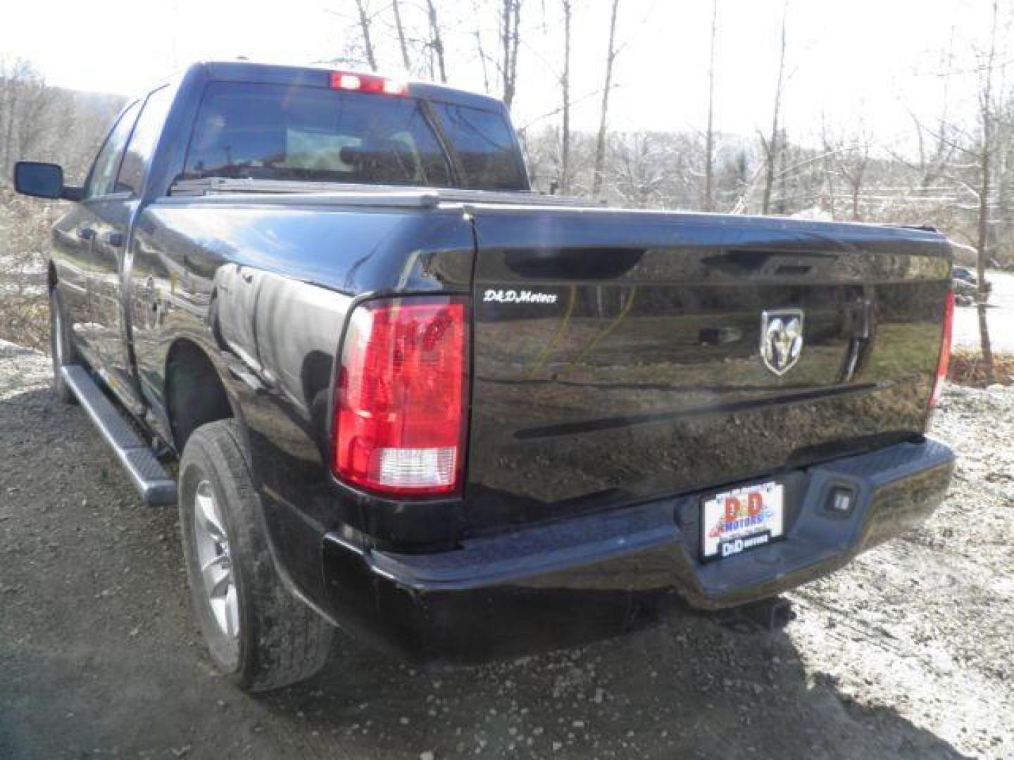 2018 BLACK RAM 1500 Tradesman Quad Cab 4WD (1C6RR7FG0JS) with an 3.6L V6 engine, AT transmission, located at 19521 New George's Creek Rd SW, Barton, MD, 21521, (301) 463-2404, 39.524323, -79.017906 - Photo#4