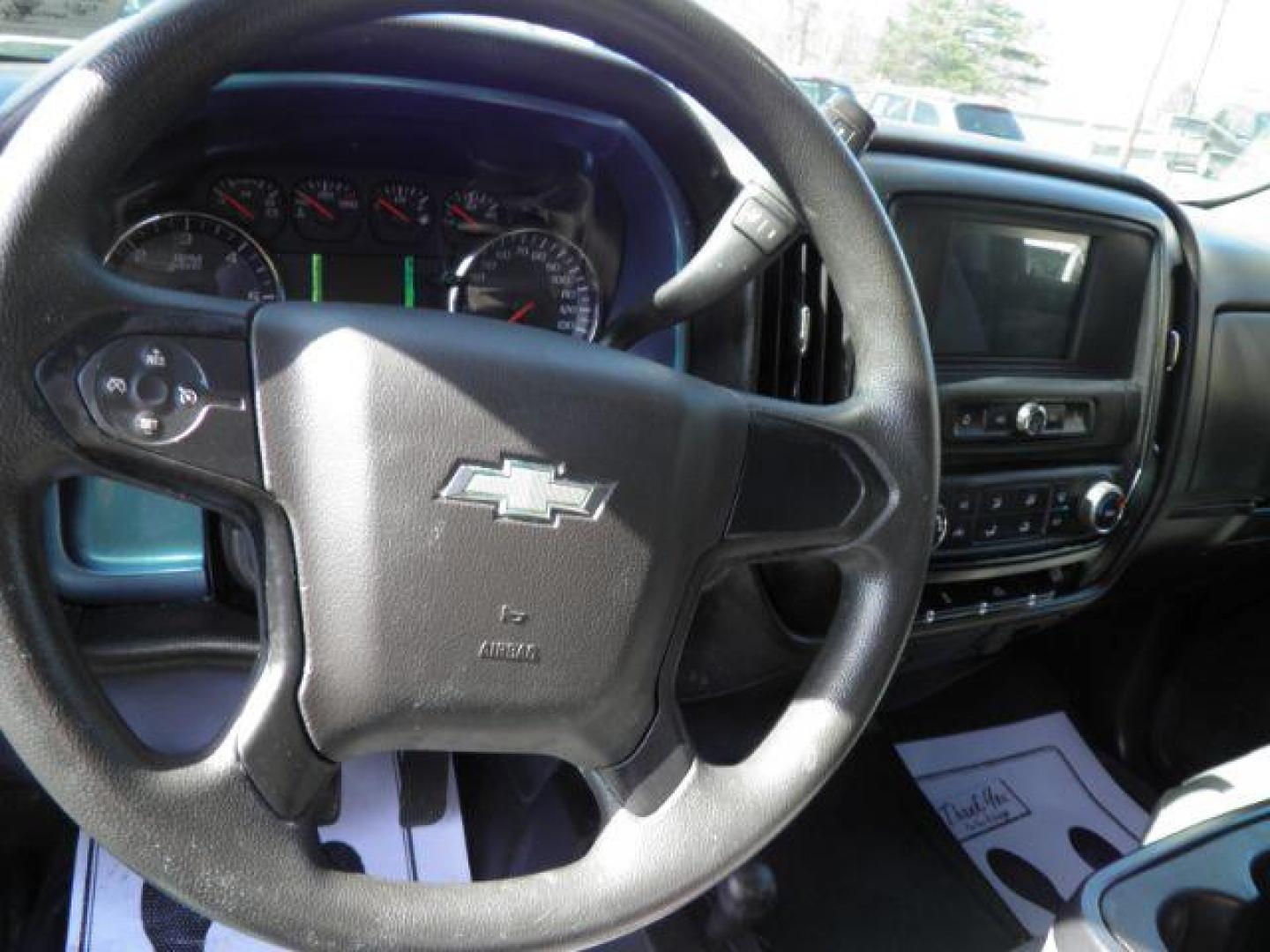 2019 WHITE Chevrolet Silverado 1500 Work Truck Double Cab 4WD (2GCVKNEC0K1) with an 5.3 V8 engine, AT transmission, located at 15520 McMullen Hwy SW, Belair, MD, 21502, (301) 729-3700, 39.581375, -78.846451 - Photo#2