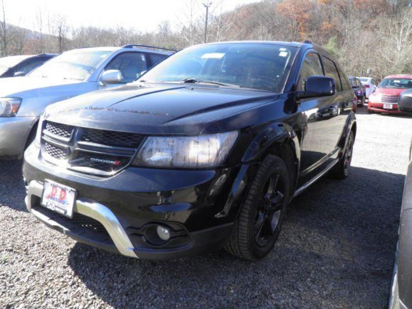 2019 BLACK Dodge Journey Crossroad FWD (3C4PDCGG8KT) with an 3.6L V6 engine, AT transmission, located at 19521 New George's Creek Rd SW, Barton, MD, 21521, (301) 463-2404, 39.524323, -79.017906 - Photo#0