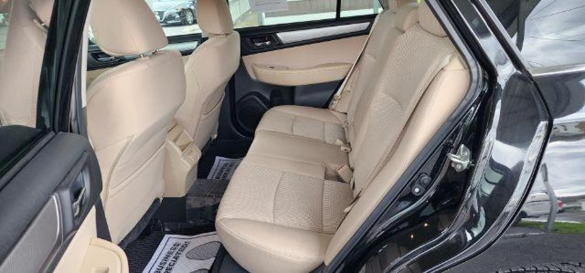 2019 BLACK /Warm Ivory Cloth, cloth SUBARU OUTBACK 2.5i Premium (4S4BSAFC7K3) with an 2.5 L4 engine, AT transmission, located at 15520 McMullen Hwy SW, Belair, MD, 21502, (301) 729-3700, 39.581375, -78.846451 - FOR A BETTER PRICE CALL PAUL AT 301-268-8150 - Photo#7