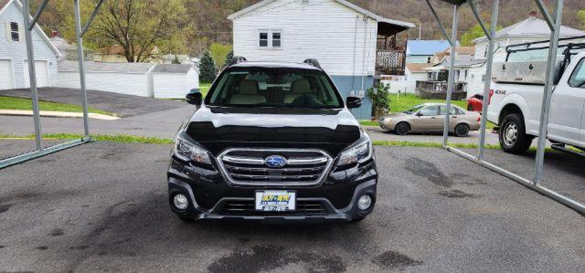 2019 BLACK /Warm Ivory Cloth, cloth SUBARU OUTBACK 2.5i Premium (4S4BSAFC7K3) with an 2.5 L4 engine, AT transmission, located at 15520 McMullen Hwy SW, Belair, MD, 21502, (301) 729-3700, 39.581375, -78.846451 - Photo#1