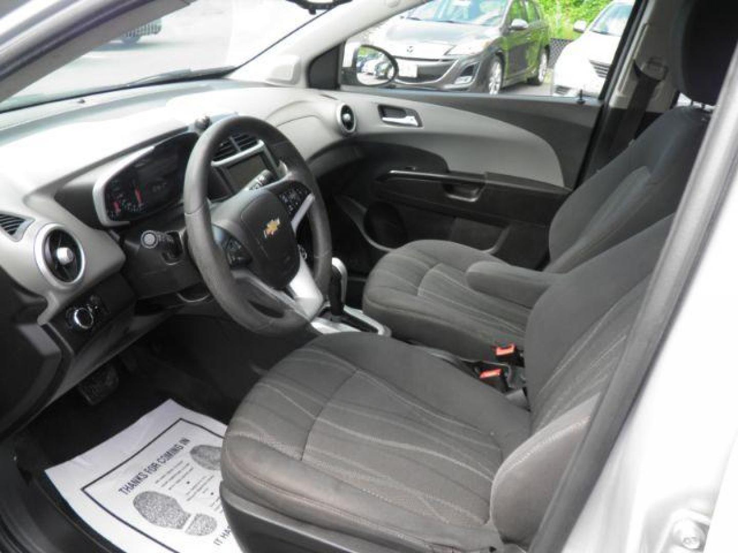 2020 SILVER Chevrolet Sonic LT Auto Sedan (1G1JD5SB8L4) with an 1.4L 4L engine, AT transmission, located at 15520 McMullen Hwy SW, Belair, MD, 21502, (301) 729-3700, 39.581375, -78.846451 - Photo#1